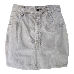 Corduroy Mini skirt